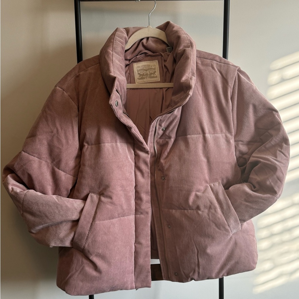 Levi's Ladies' Corded Puffer Jacket XXL